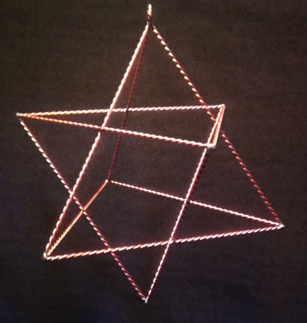 8 pointed merkaba or star tetrahedron