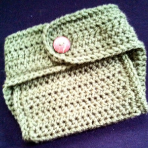Newborn Crochet Flower Hat and Diaper Cover Set