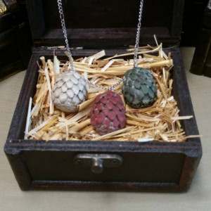 Dragon Eggs, Game of Thrones, Khaleesi necklace, Mother of Dragons, fantasy, GOT, dragon, jewelry