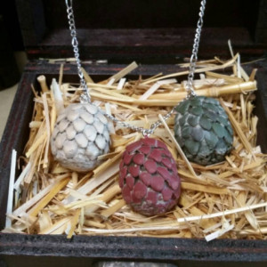 Dragon Eggs, Game of Thrones, Khaleesi necklace, Mother of Dragons, fantasy, GOT, dragon, jewelry