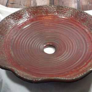 Handcrafted Stoneware Vessel Sink