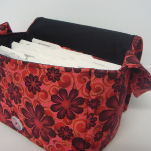 Super Large Size Coupon Organizer / Budget Organizer Holder Box - Attaches to Your Shopping Cart