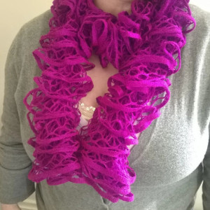 knit scarf/ruffle scarf/summer scarves/unique handmade scarves/womens scarves/fashion scarves/homemade scarves/homemade crochet scarves