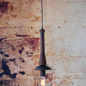Hanging Lighting - Industrial Pendant Light - Ceiling Light - Rustic