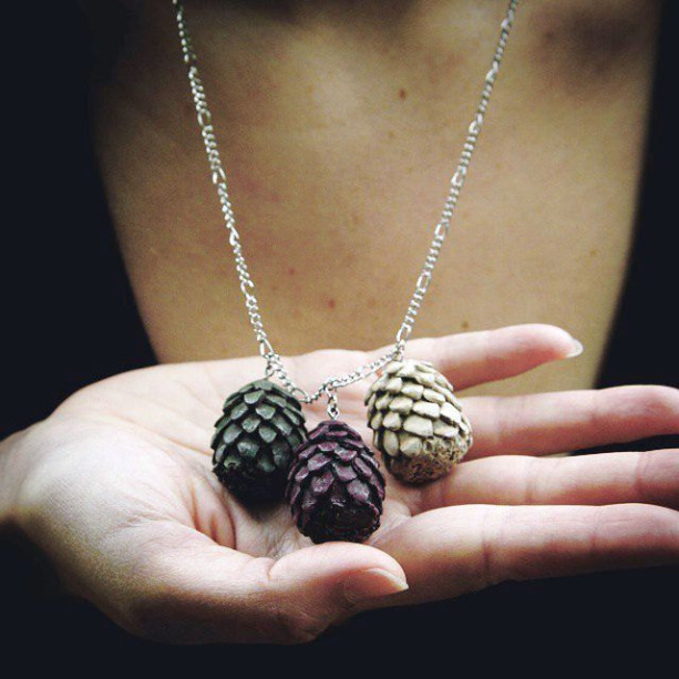 Dragon Egg Necklace Game of Thrones 