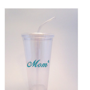Personalized Mother's Day Tumbler with kids names. Mother's Day, Birthdays, Holidays-Glass, Cup, Bottle, Kids, Family, Love 16 oz.