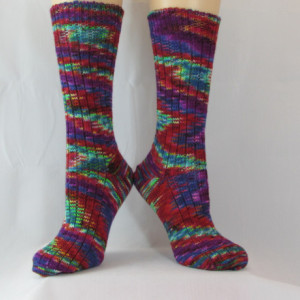 Tons of Color Hand Cranked Socks-Free Shipping