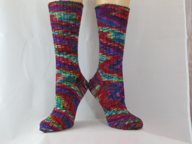 Tons of Color Hand Cranked Socks-Free Shipping