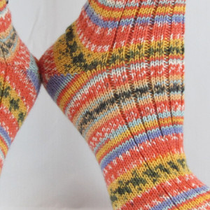 Scandinavian Inspired Hand Cranked Wool Socks-Free Shipping
