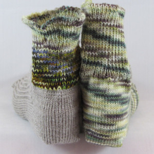 Mismatched Shorty Hand Cranked Socks-Free Shipping
