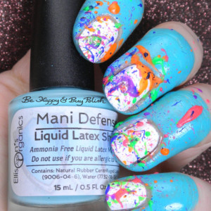 Mani Defender - Liquid Latex for perfect nails - Use for easy clean up of stamping and nail art