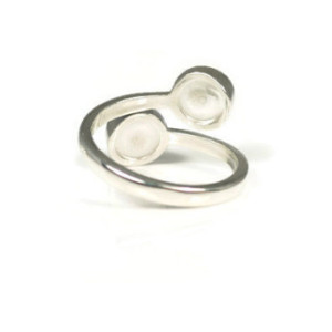 Blue Topaz Ring, Topaz Ring, Multistone Ring, Gemstone Ring, Birthstone Ring, Adjusable Ring, Stackable Ring, Healing Ring, Statement Ring