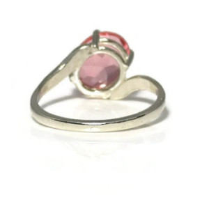 Morganite Quartz, Quartz Ring, Morganite Ring, Promise Ring, Engagement Ring, Statement Ring, Stackable Ring, Gemstone Ring, Healing Ring