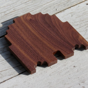 Solid Hardwood Video Game Coasters - Ghosters