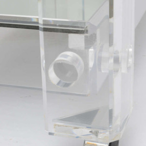 Lucite/Acrylic Rolling Bar