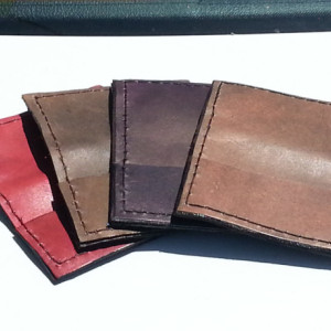 Leather wallet and card holder
