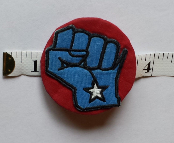 Grand Opening Sale!!!! Solidarity Fist Pin (2.5")