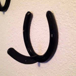3 Horseshoe coat hanger's, Country Home Decor, Rustic Home Decor, Western, "FREE SHIPPING"