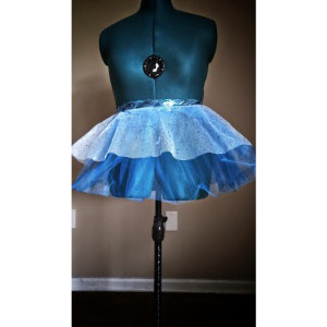 Sparkle Light Blue Running Skirt Tutu