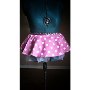 Iconic Pink Minnie Mouse Running Skirt Tutu perfect for Run Disney!
