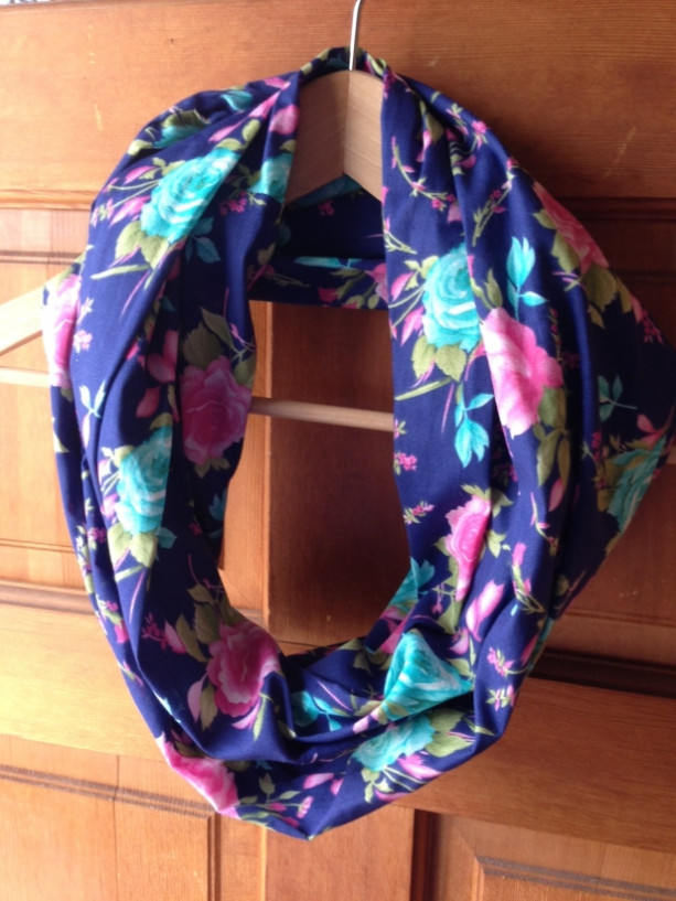 Floral Infinity Scarf