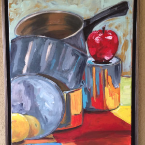 Still Life with Pots and Pans