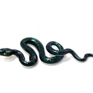 Sparkling Green Glass Snake