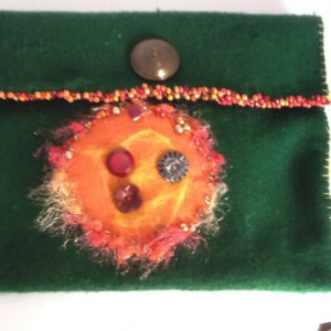 Felt Tablet Cover with Cord Pocket