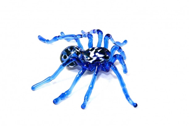 Blue Glass Tarantula Spider