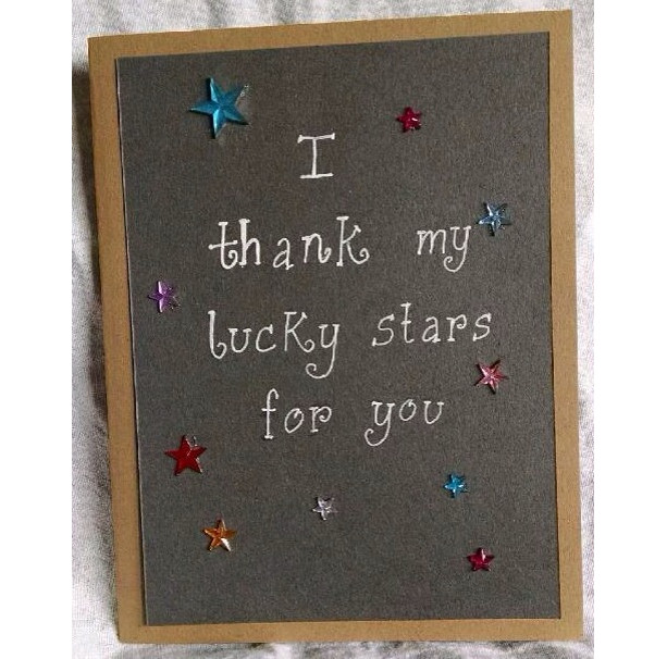 Lucky stars card (2-pack)
