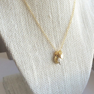 Family Initial Necklace-Mother's/Brag Necklace with Bead
