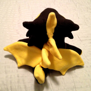 Black and Yellow Dragon Toy