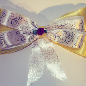 Beauty and the Beast Inspired Bow