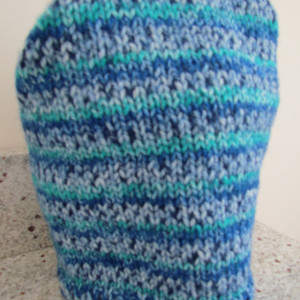 Blue striped cap