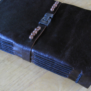 Reddish-Brown Leather Journal/Sketchbook