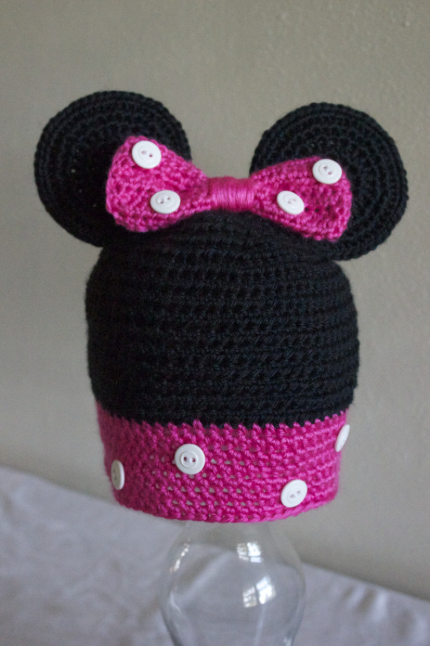 Minnie Mouse inspired hat