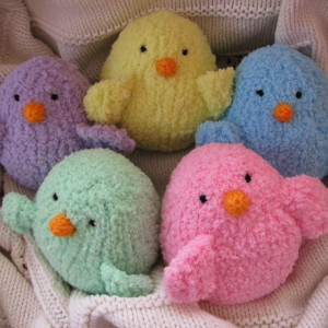 Chick -  Stuffed Animal Toy - Colors