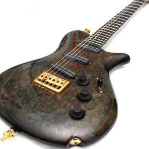 Maple Burl ANAN Custom Hollow Body  2015. (Reasonable offers accepted)