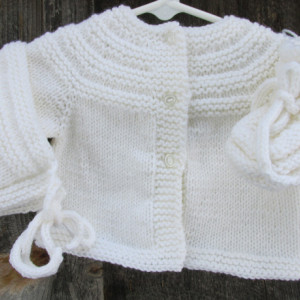 Baby Sweater Set