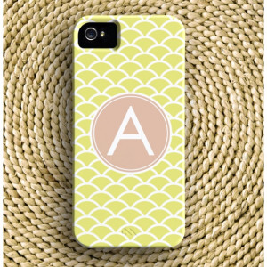 Fish Scale Barely-There iPhone Case + Optional Monogram