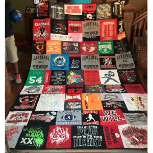 Custom Puzzle Style T-Shirt/Memory Quilt  - More than 70 T-Shirts