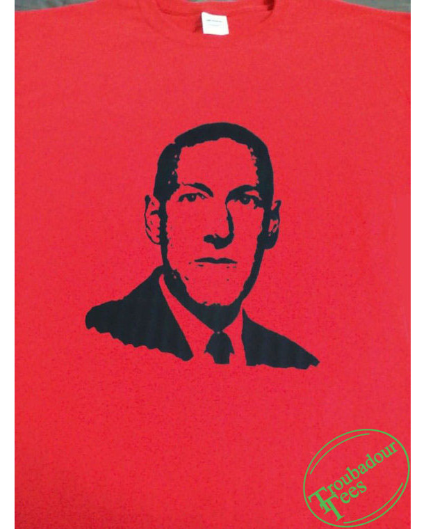 H.P. Lovecraft T-Shirt Che Style Red