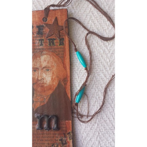 James Madison Mini Mixed Media Art & Bookmark