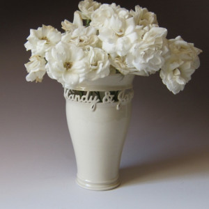 Personalized Wedding Vase with Names and Date