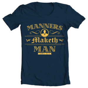 Men's Kingsman "Manners Maketh Man" Tee