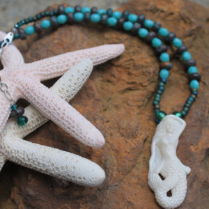 Handcrafted Jewelry - Mermaid Pendant Necklace