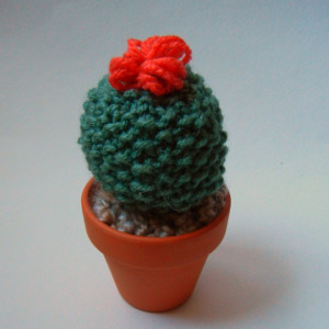 Mini Knit Cactus!