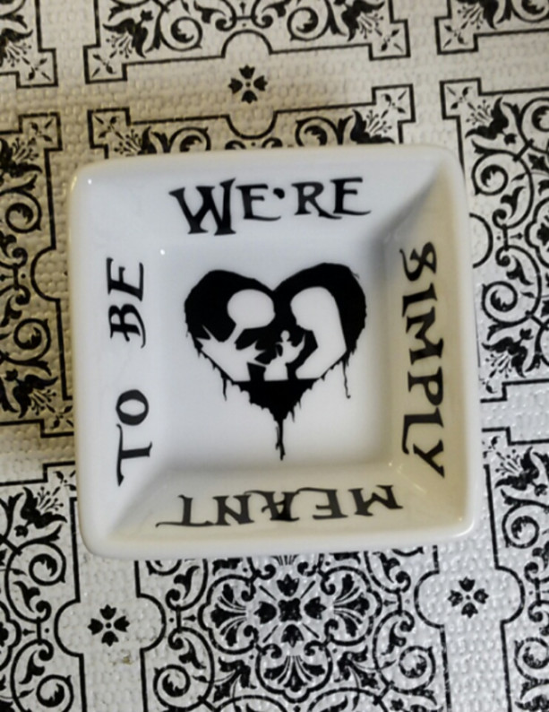 Nightmare Before Christmas Jack and Sally Ring Dsh