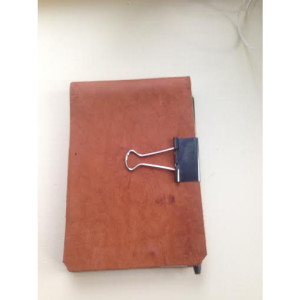 Leather Notepad 3x5