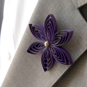 Boutonniere for a Fall Wedding